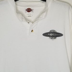 Harley Davidson 2 button T Docs of MS size M